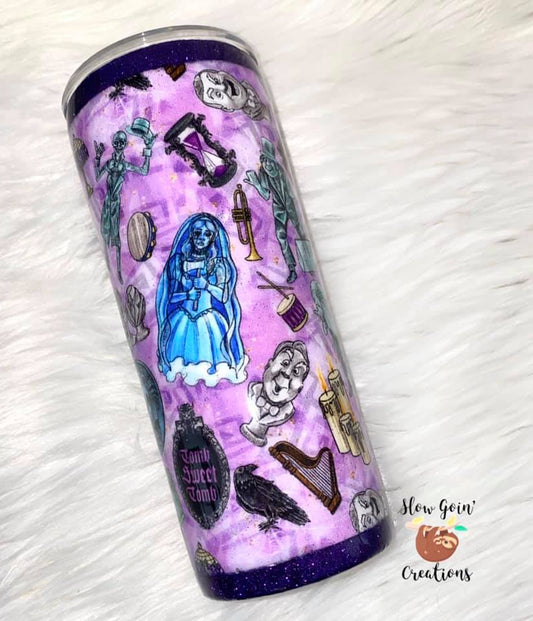 Grim Grinning Ghosts - Main Toss - Small Scale - PURPLE