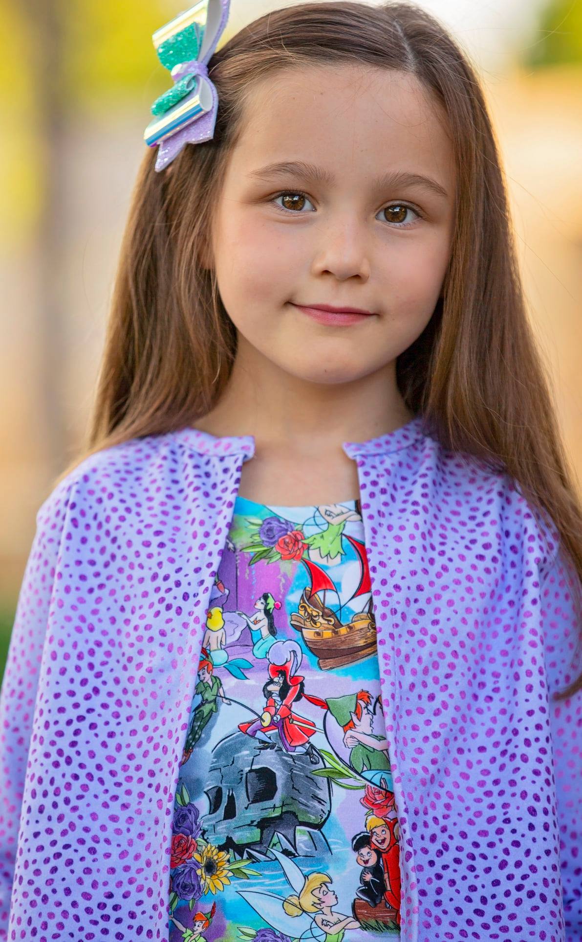 Lost Boys - Purple Coordiante Dots