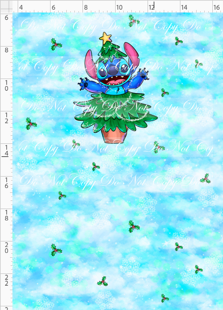 626 Christmas-Panel-Tree-child