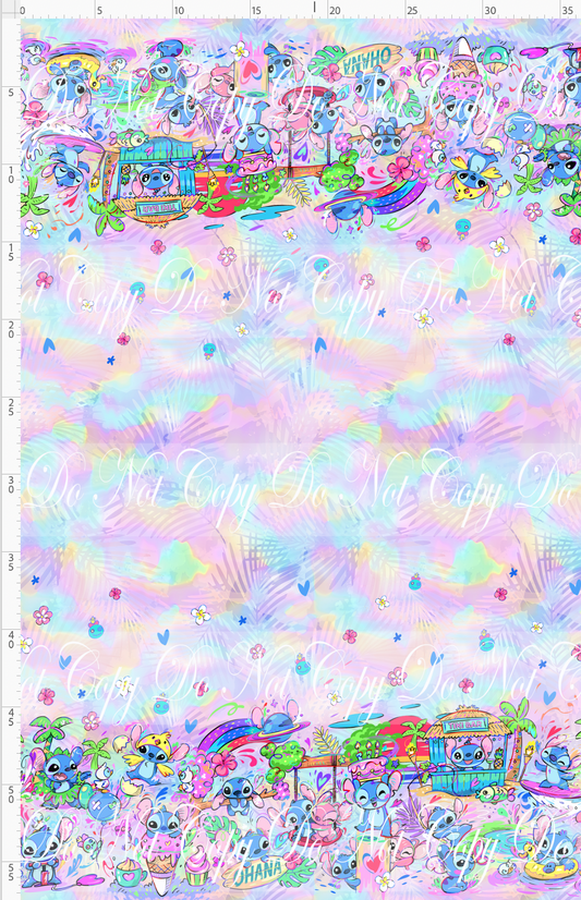 626 Cutie - Double Border - Rainbow