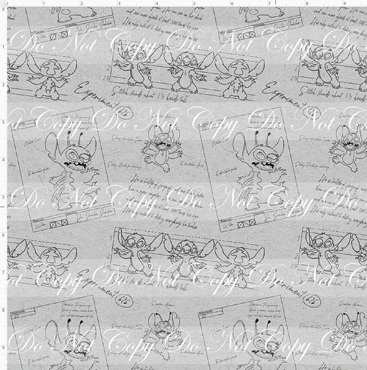 626 Doodle Disasters - Main - Black on Heather Grey - small scale