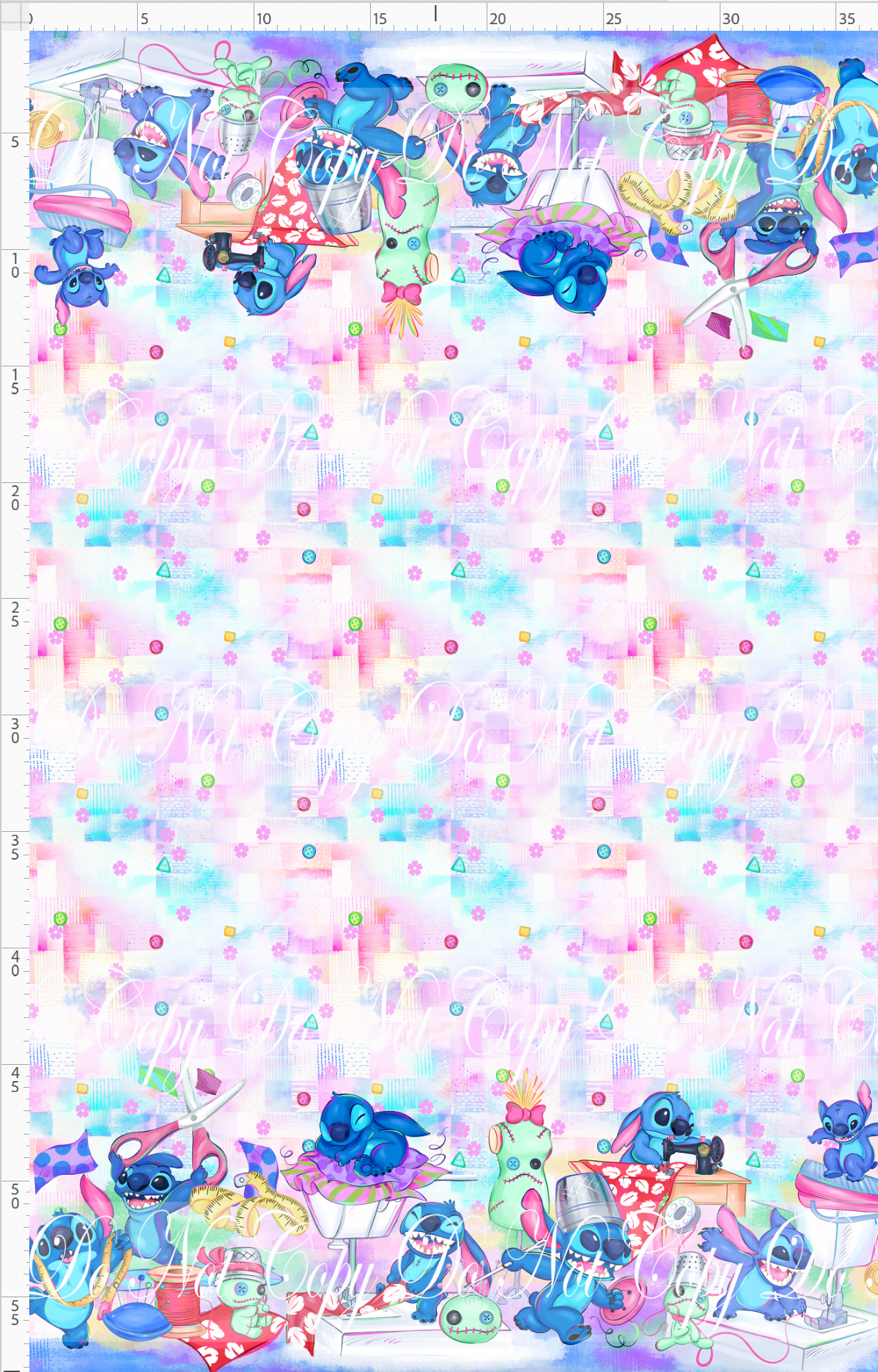 626 stitching-double border