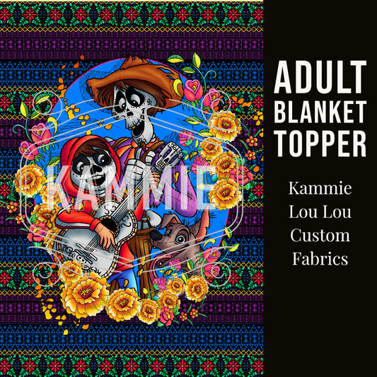 A Family's Story - Full Size Blanket Panel 58W x 72H