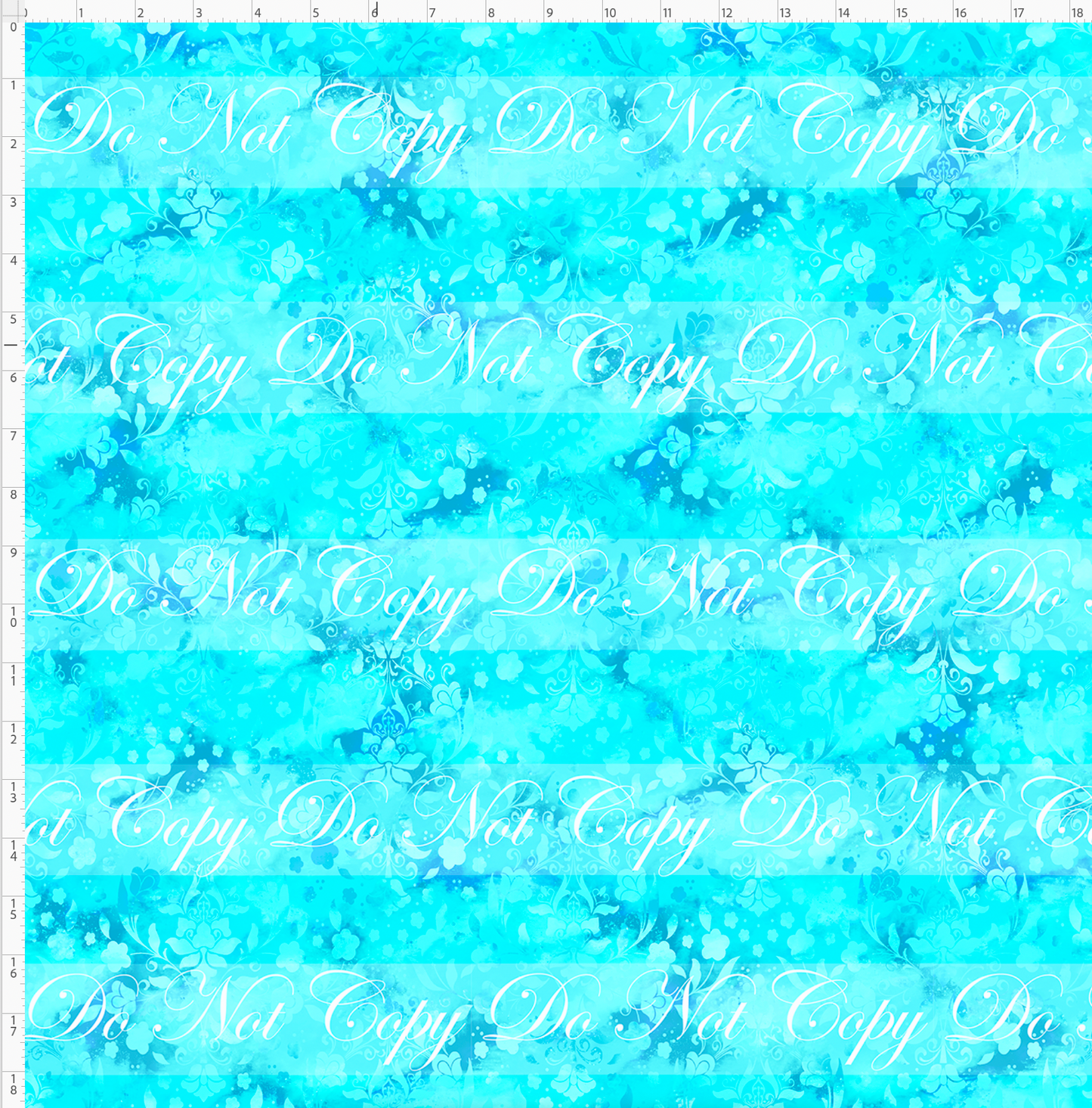 A Princess Christmas Story -Background - blue