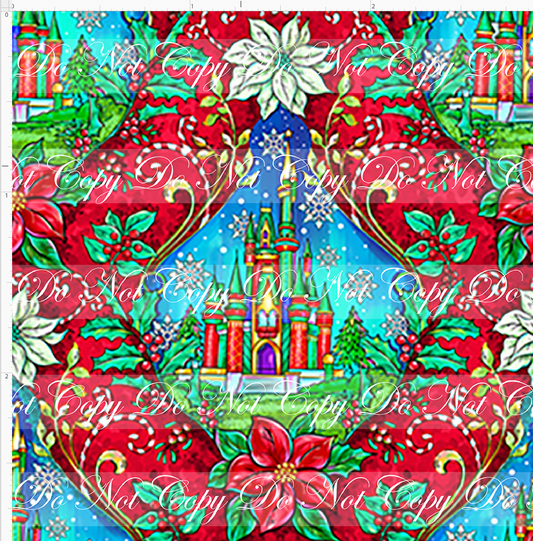 A Princess Christmas Story - Castle - Red - SMALL SCALE