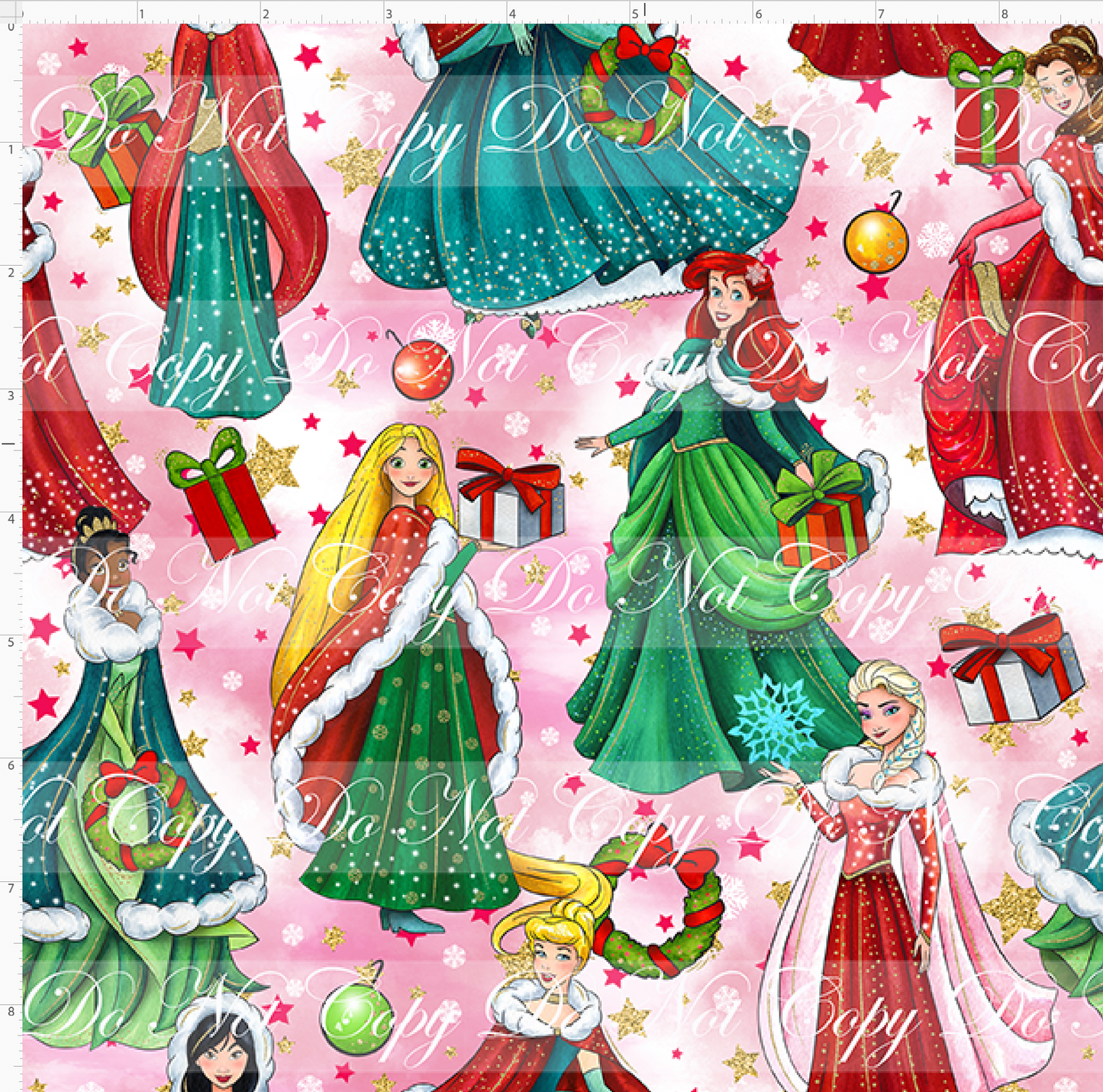 A Very Princess Christmas - Main - Pink - Regular Scale