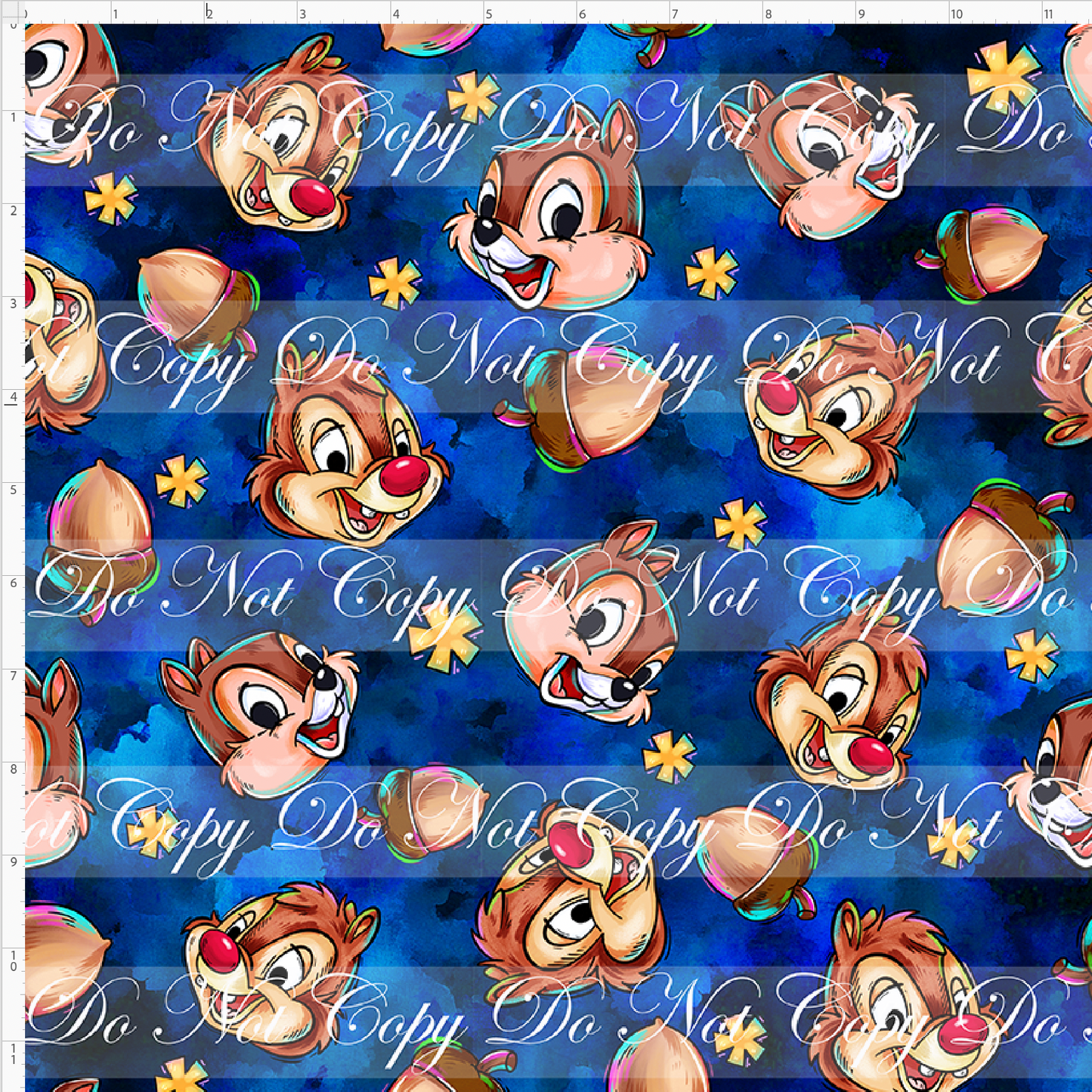 Acorn Adventures - Head Toss - Coordinate - Dark Blue