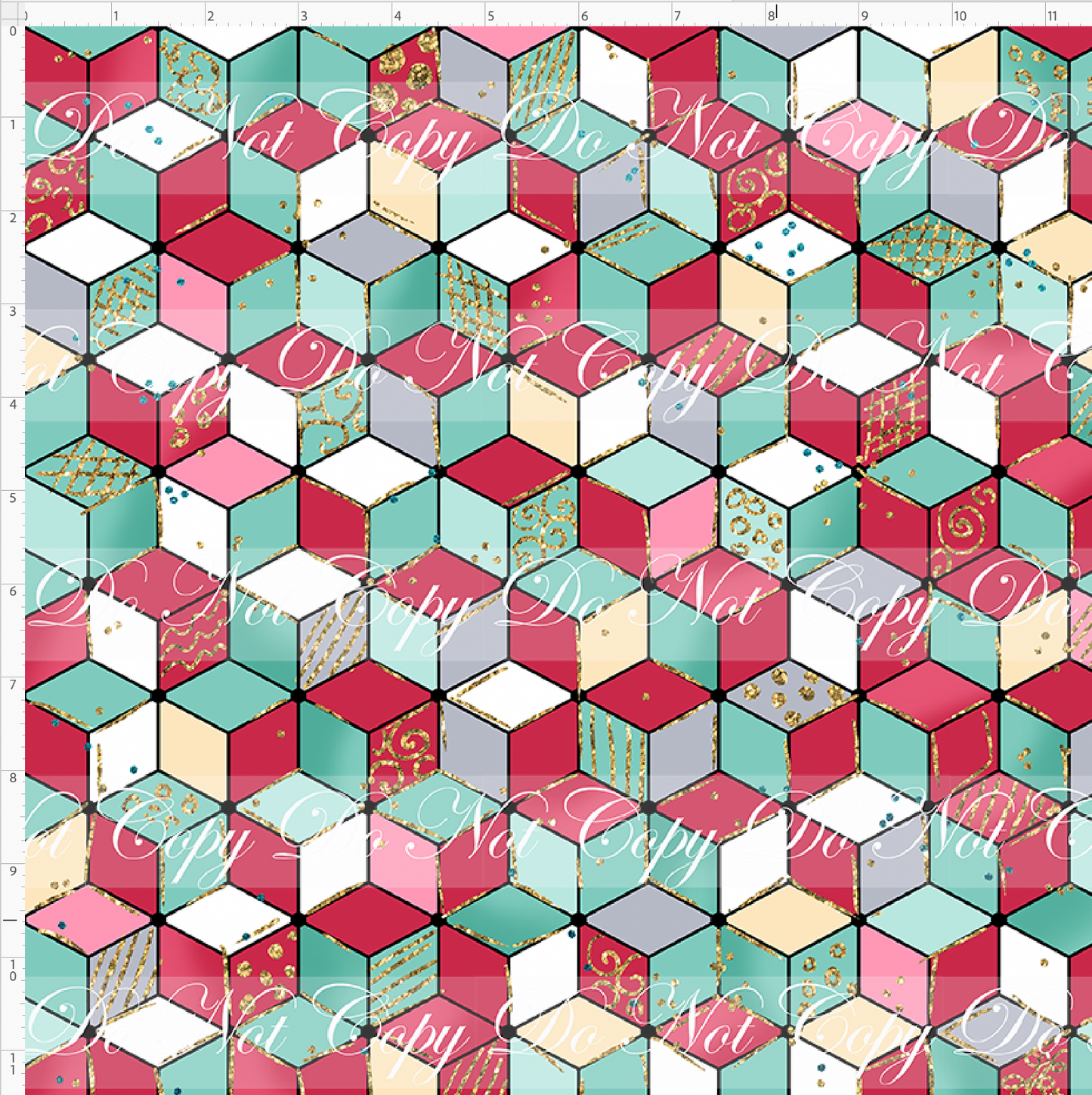 Advent Christmas Collection-cube-regular scale