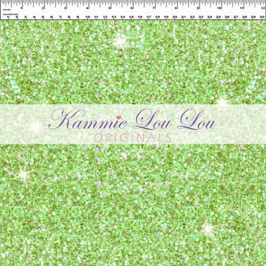 Endless Essentials: Kammieland Glitters - Lime Green
