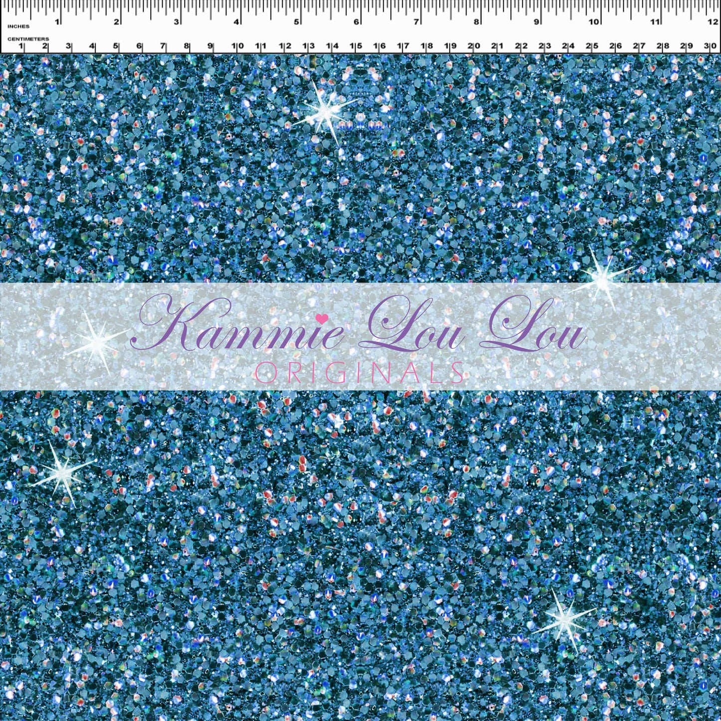 Endless Essentials: Kammieland Glitters - Patriotic Blue
