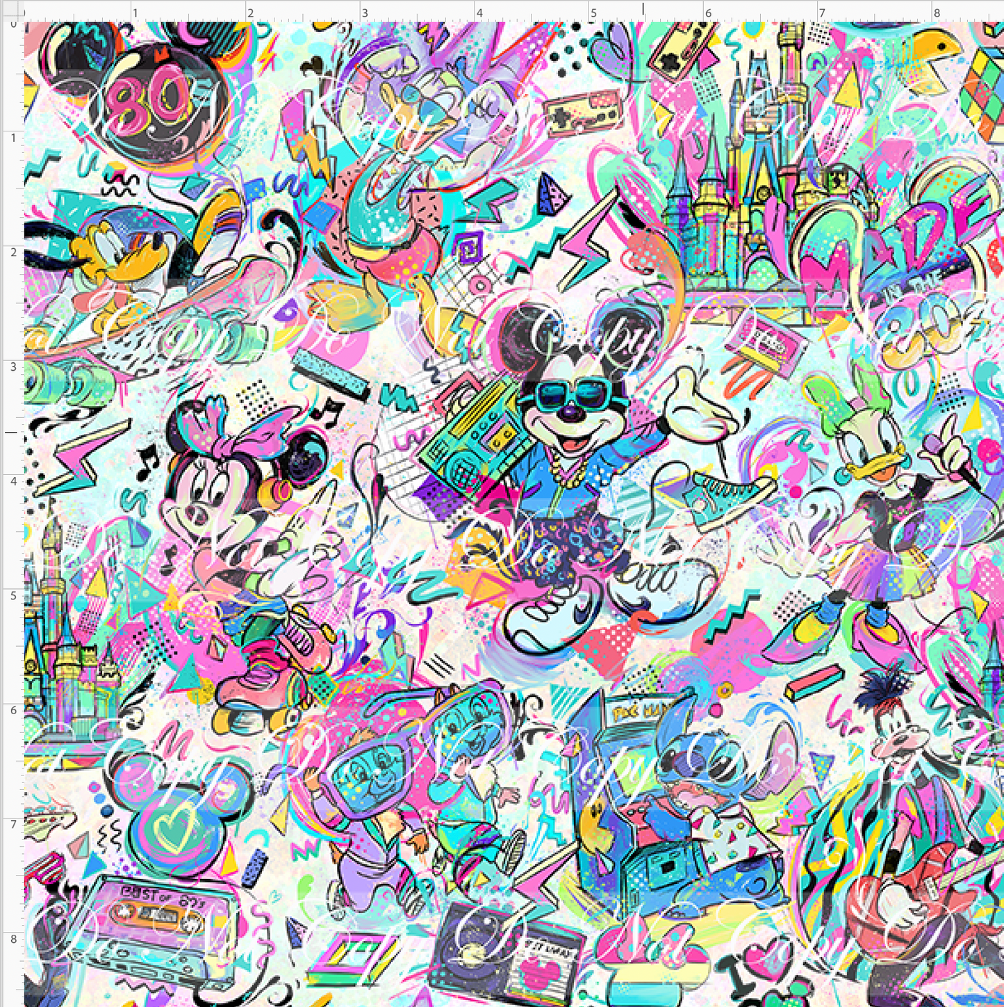 Artistic 80s-Main-Light Pastel-Regular Scale