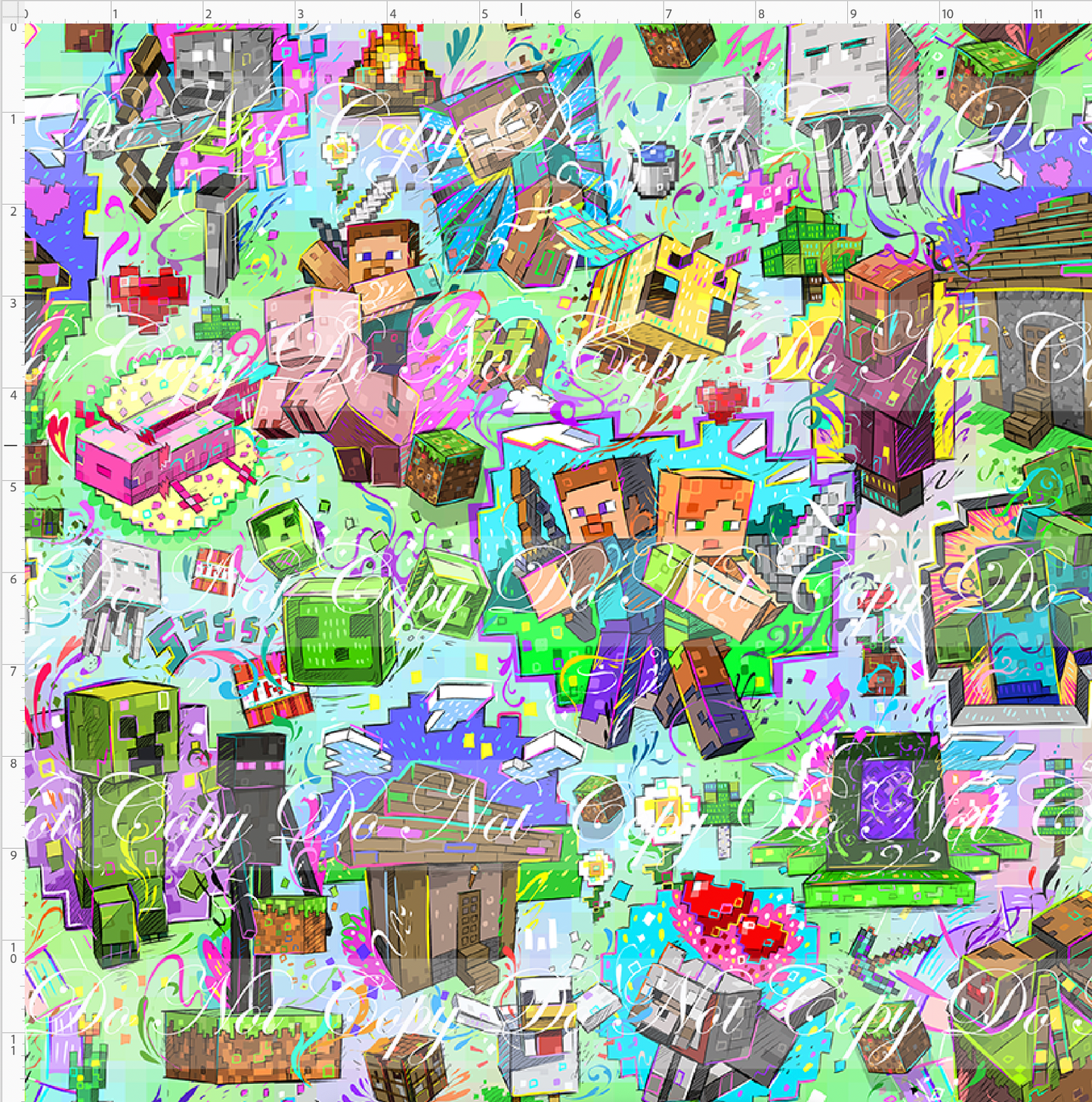 Artistic Miners - Main - Green Blue - Regular Scale