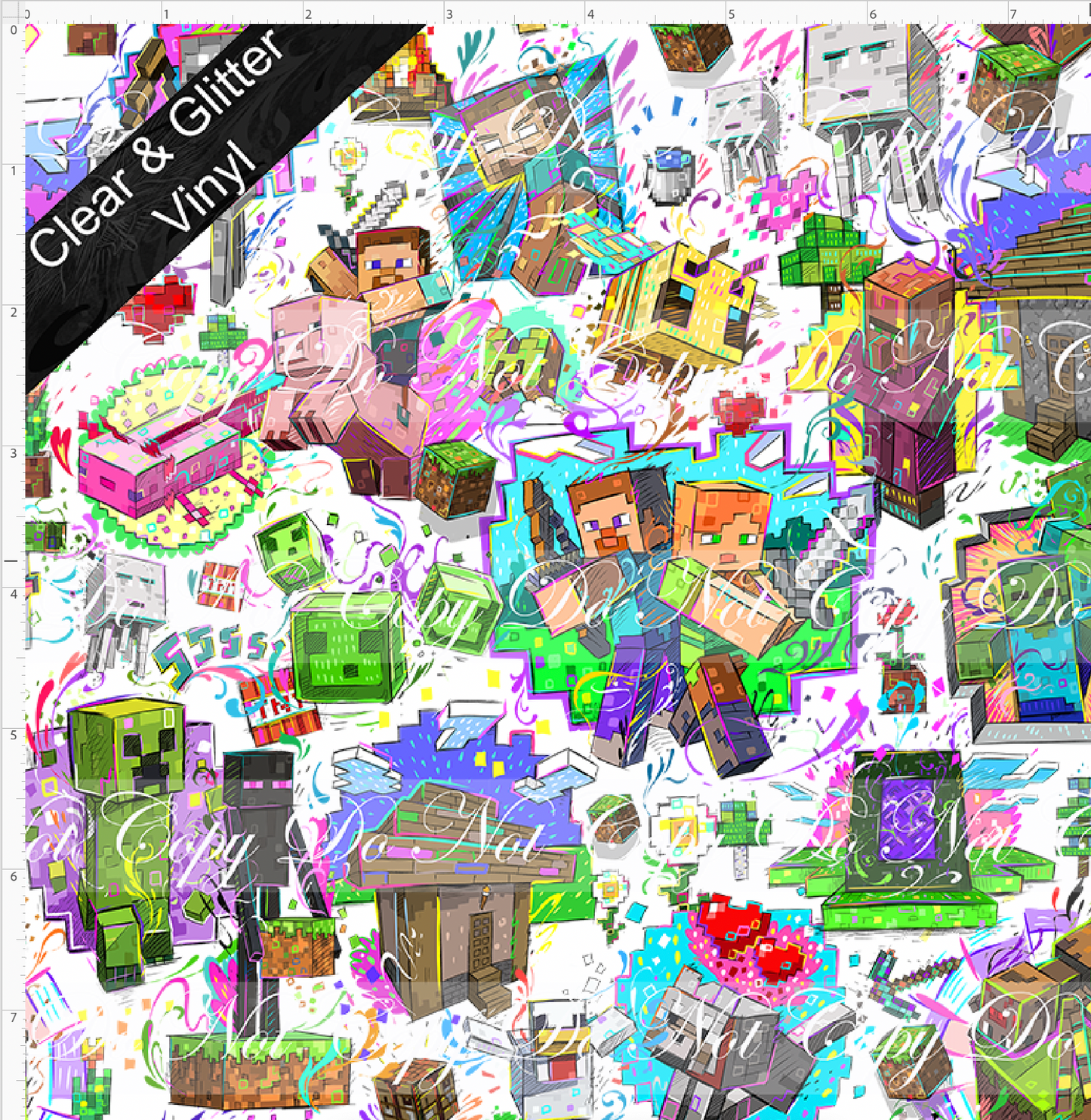 Artistic Miners - Main - Small Scale - CLEAR & GLITTER VINYL