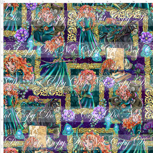 Brave at Heart - Frames - purple - REGULAR SCALE