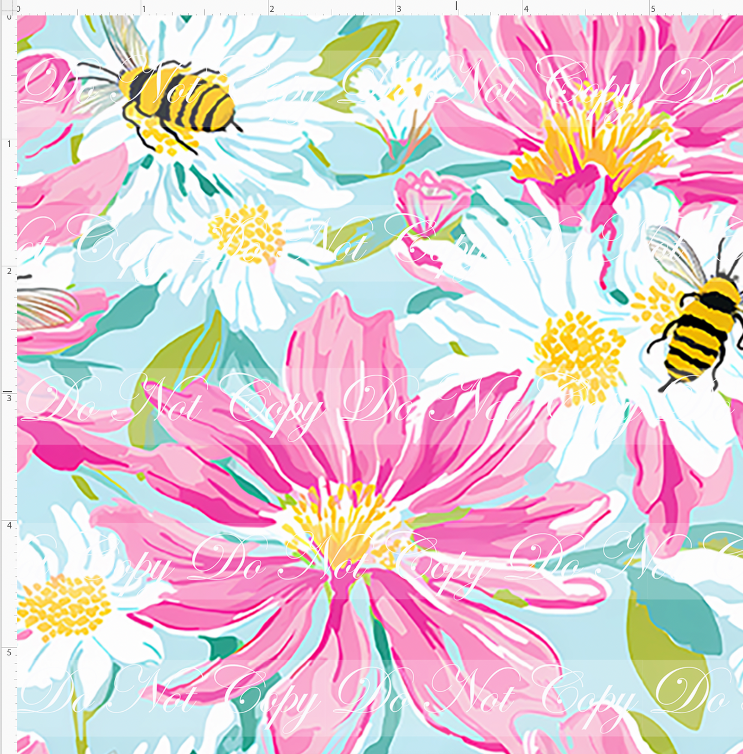 Bunny Hop Blooms - Buzzin' in the Garden - Regular Scale