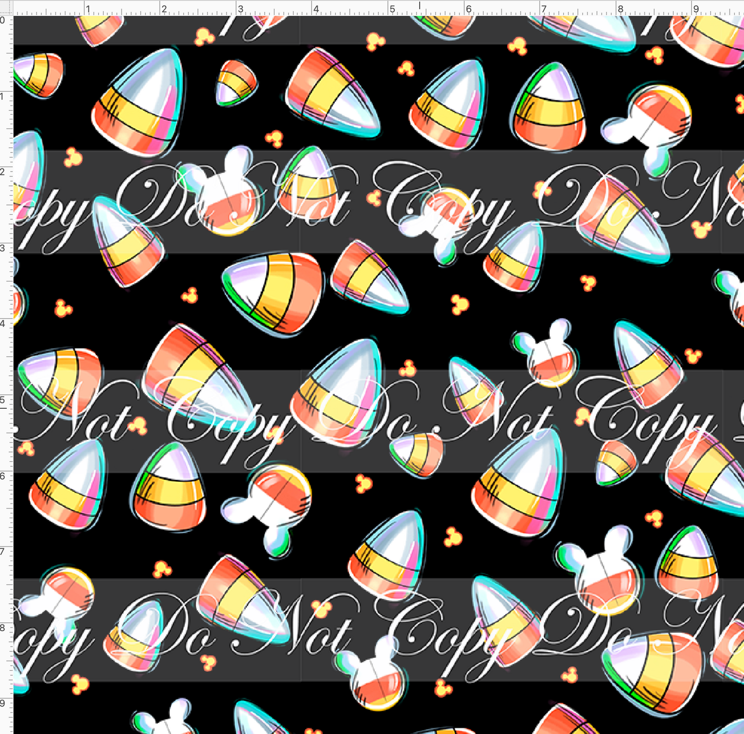 Candy Corn Friends-Tossed Candy-regular scale