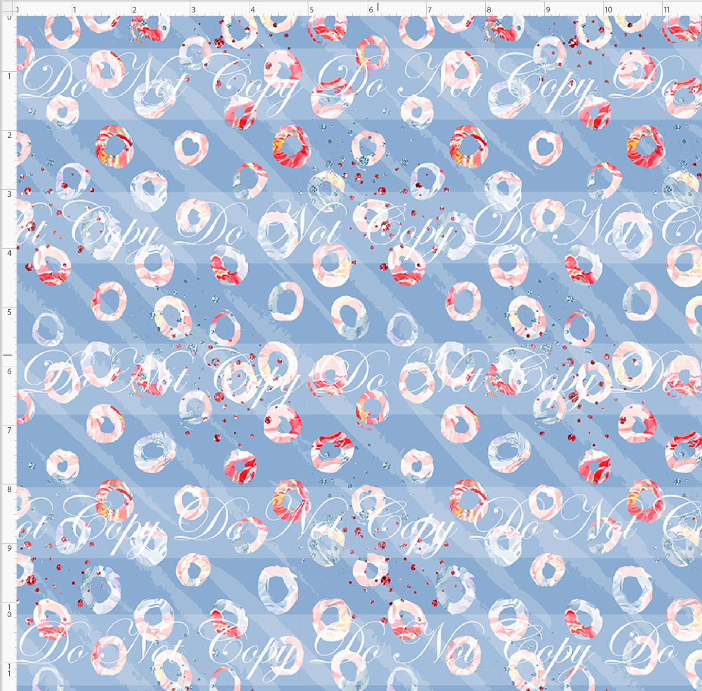 Cherry Tree Lane - Dots - Blue