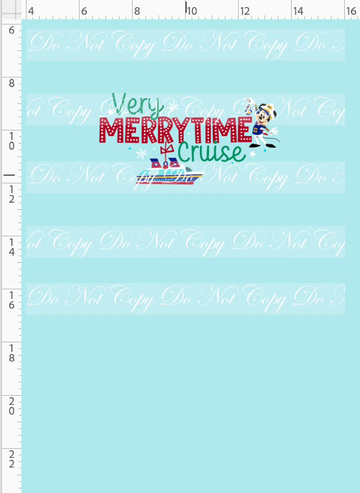 Christmas Cruise - panel - Merrytime - CHILD