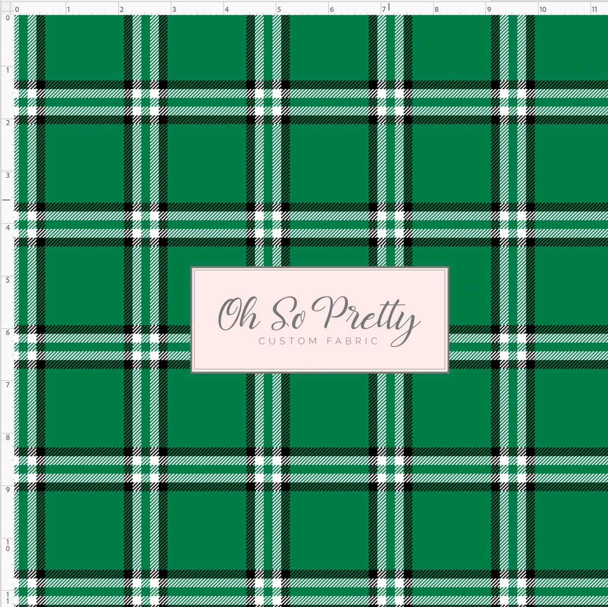 Christmas Mouse Classic - Green Plaid