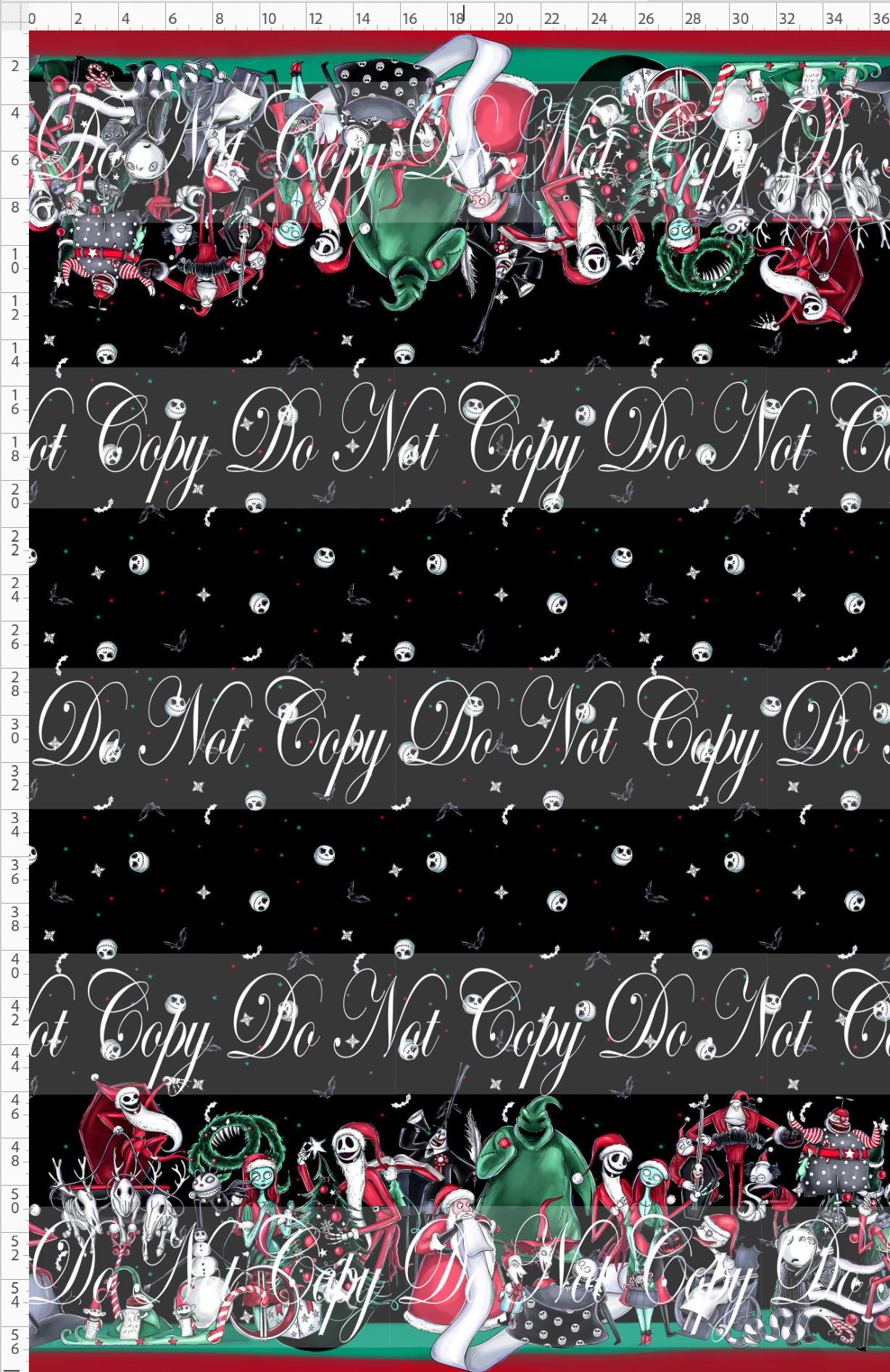 Christmas Town-Double Border