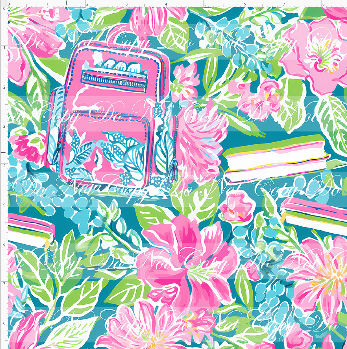Classroom Chic - Tropical Backpack Jade