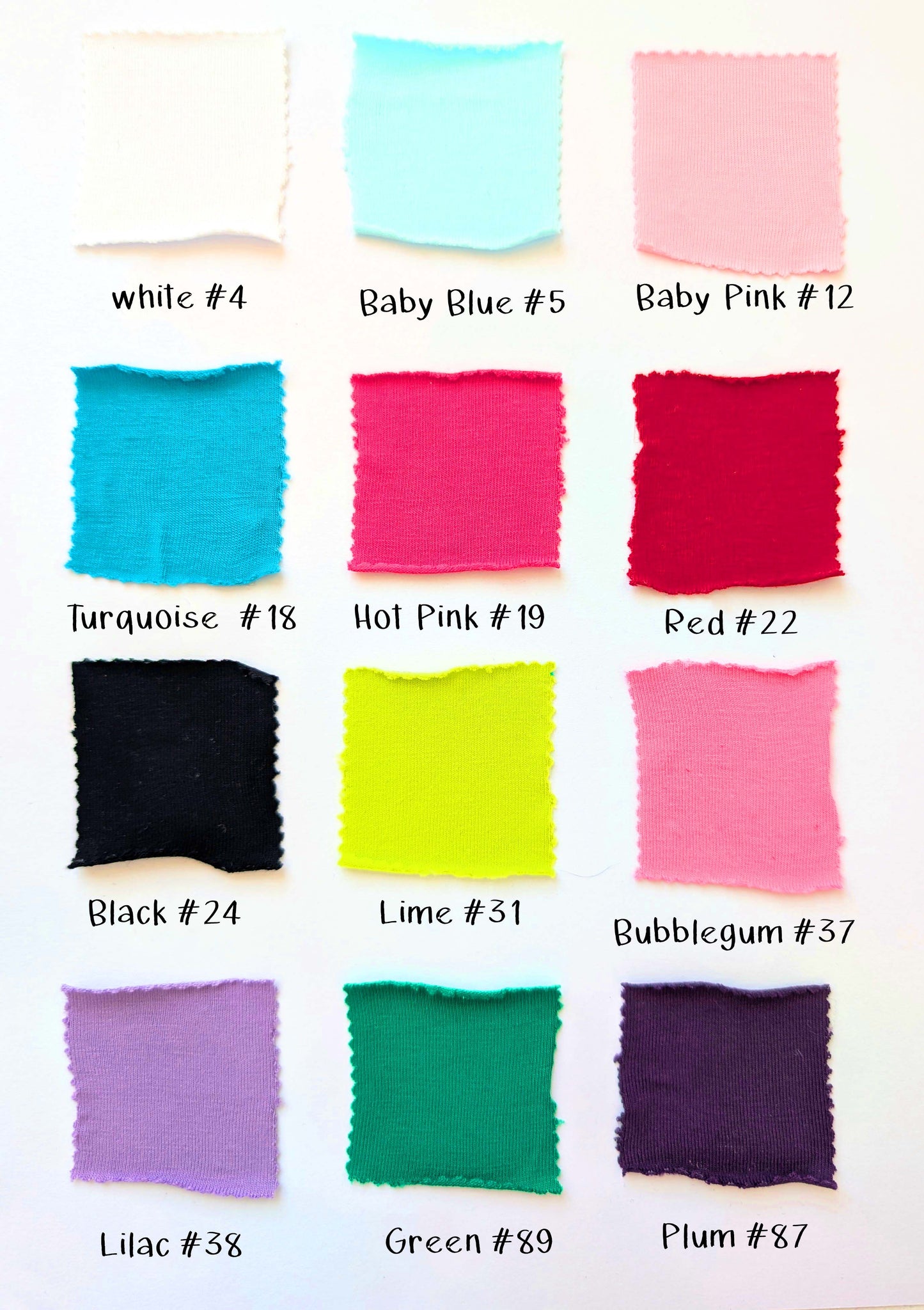 Cotton Spandex Solid Knits - 72" Wide