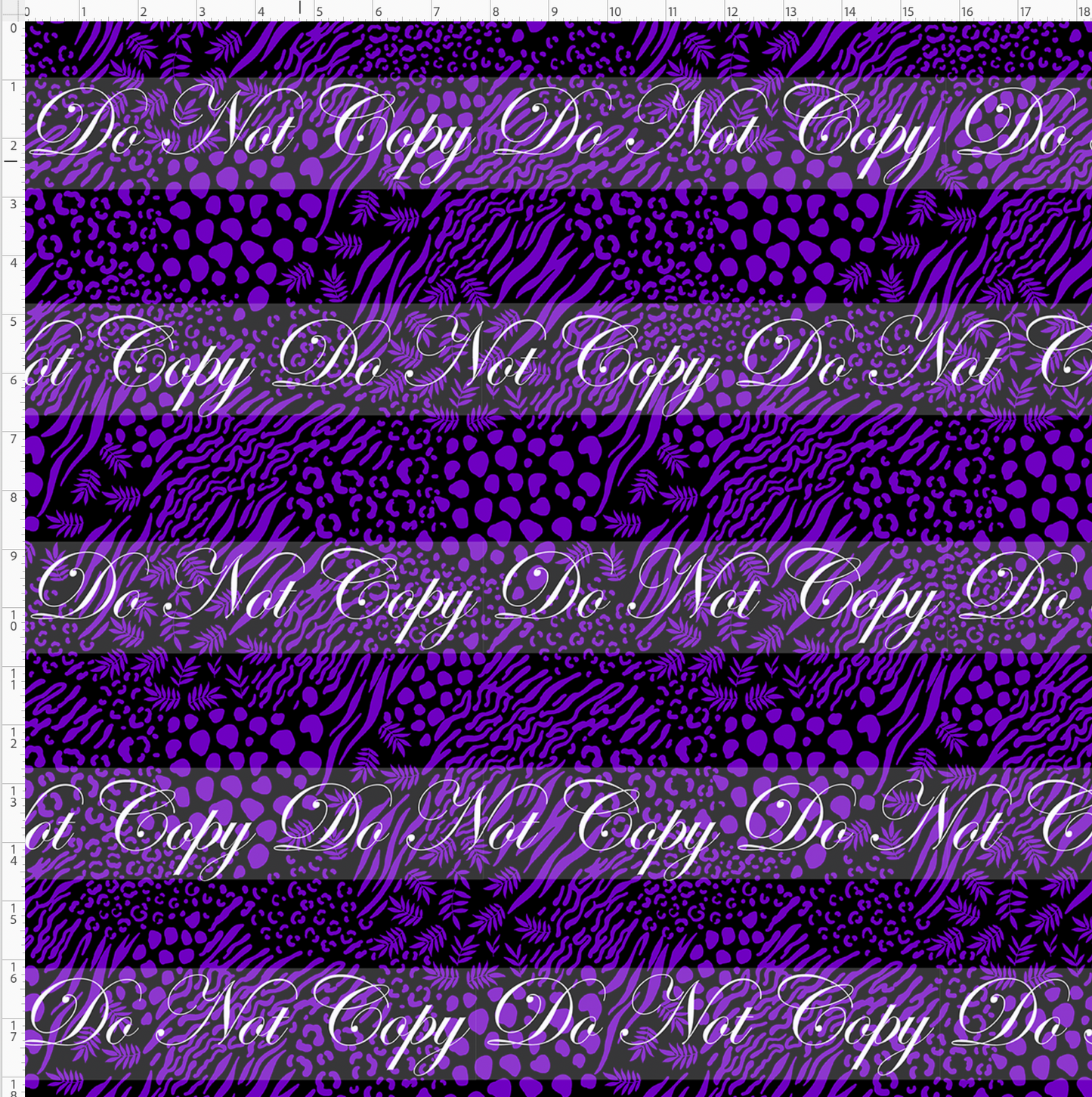 Colorful Kingdom - background - purple leopard