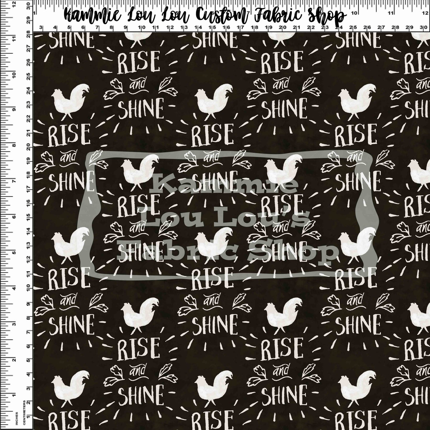 Country Roads - Rise and Shine Black