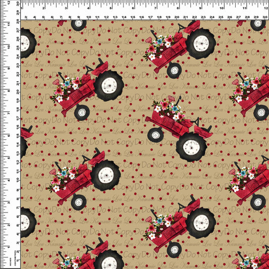 Country Roads - Tractor Brown