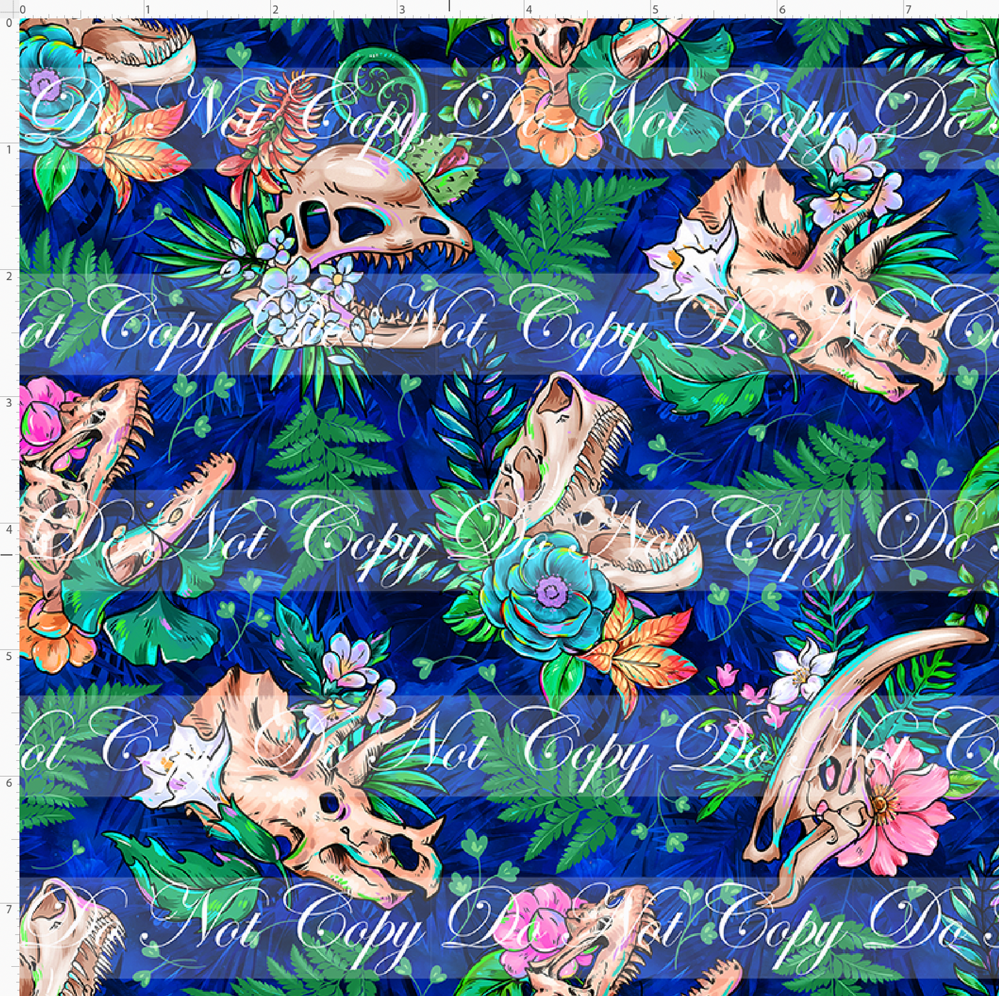 Dino Expedition - Bones - navy - small scale