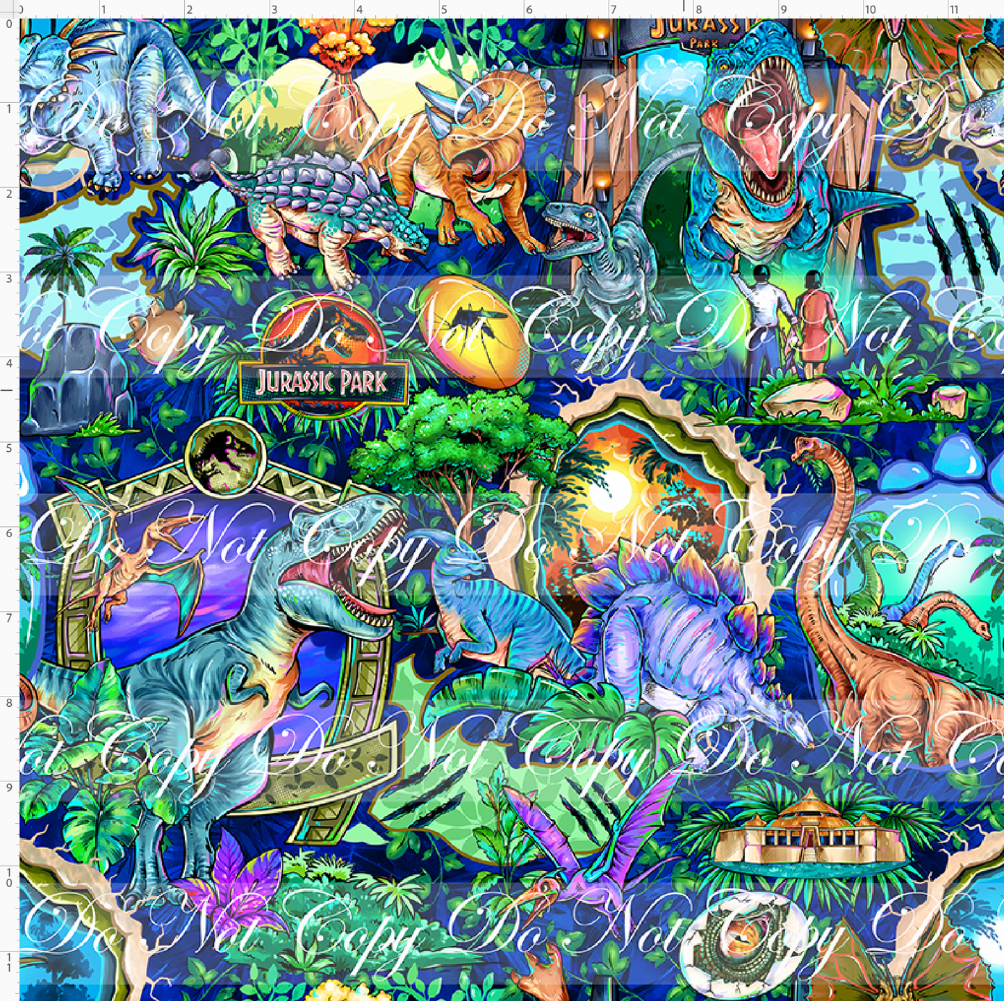 Dino Expedition - Dinos - navy - regular scale