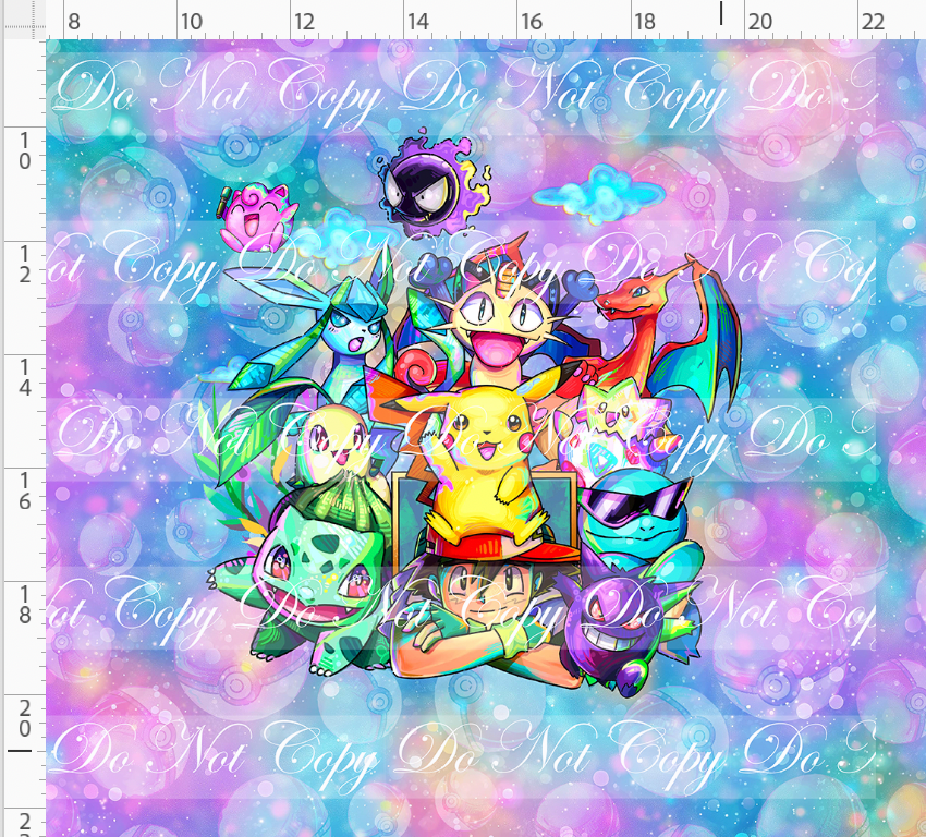 Elemental Critters - Panel - Popular group - pastel background - adult