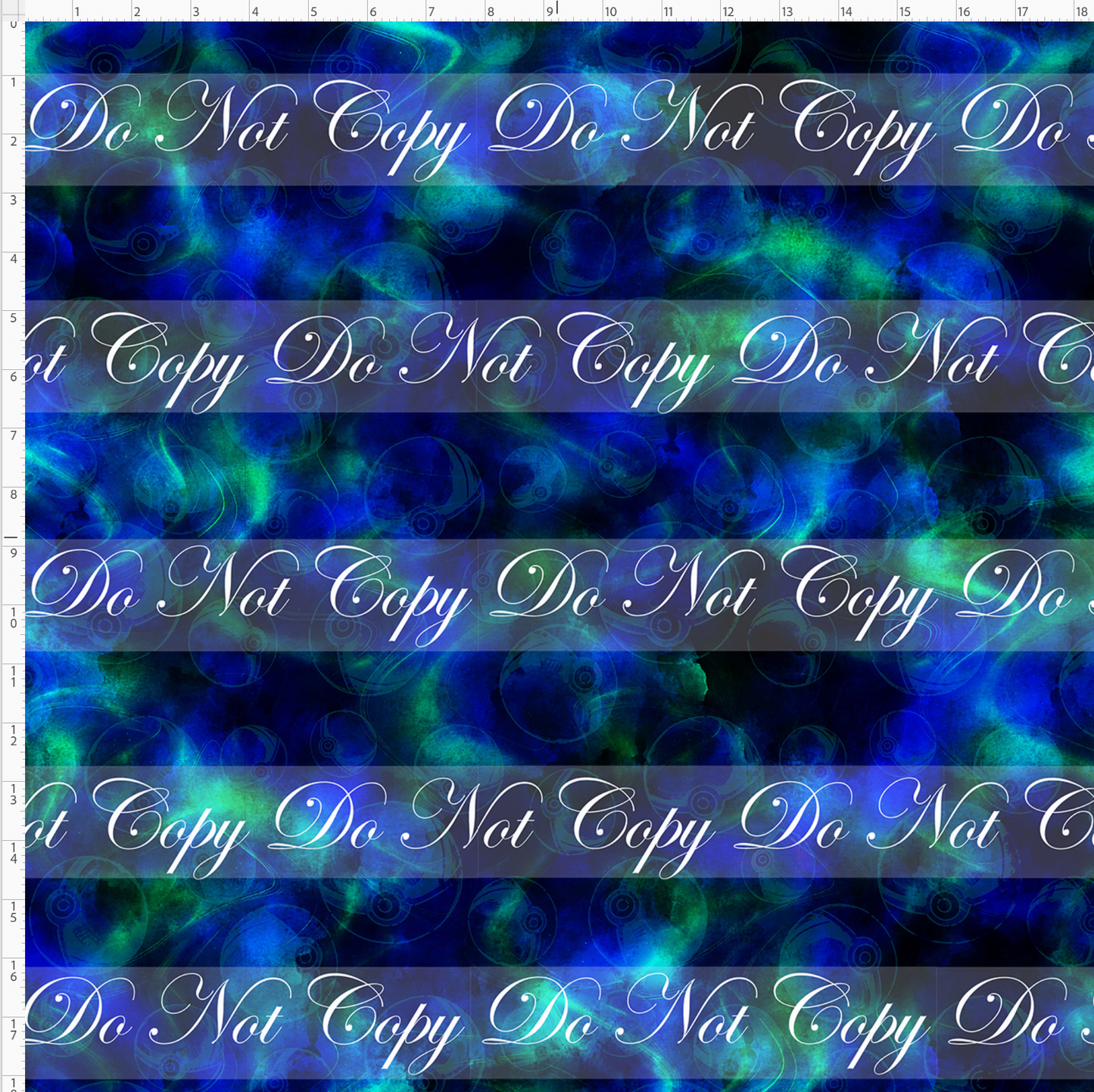 Elemental Critters - blue green - background
