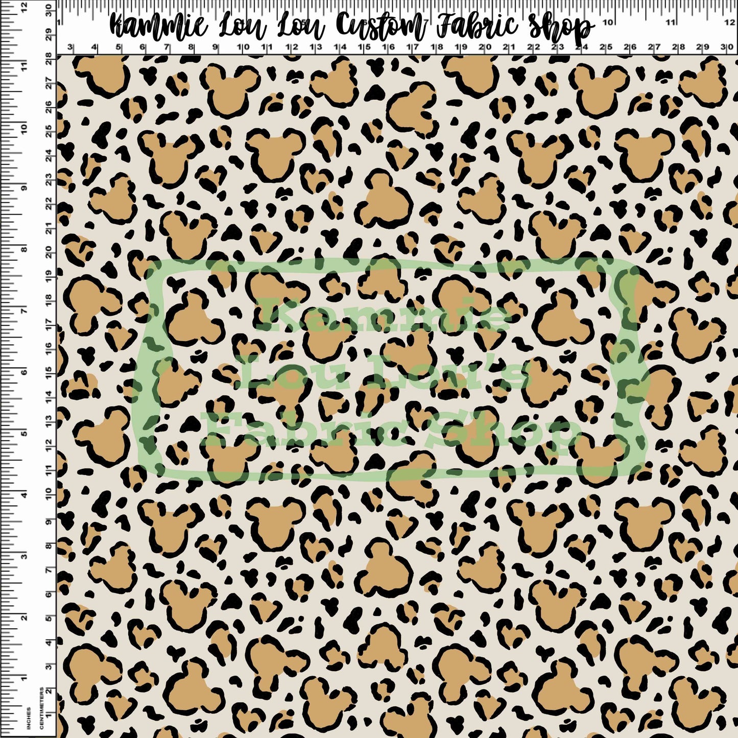 Endless Essentials - Wild Silhouettes - Golden on Tan - Small Scale