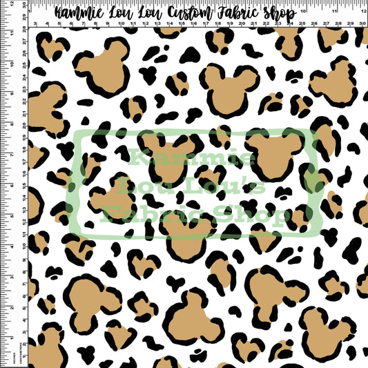 Endless Essentials - Wild Silhouettes - Golden on White - Regular Scale