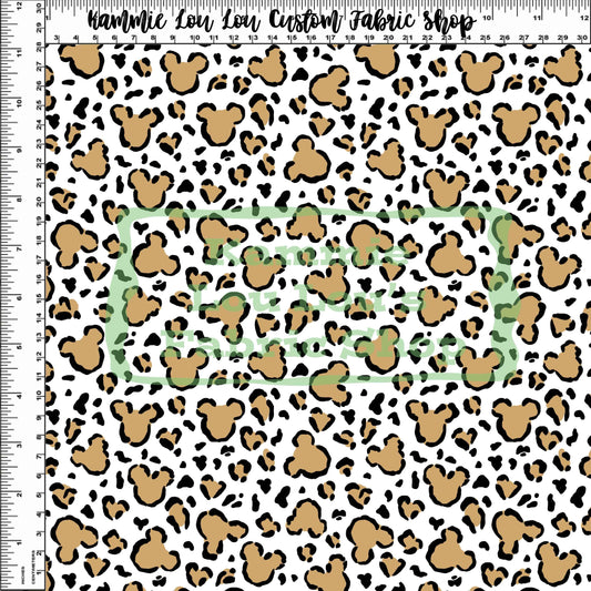 Endless Essentials - Wild Silhouettes - Golden on White - Small Scale