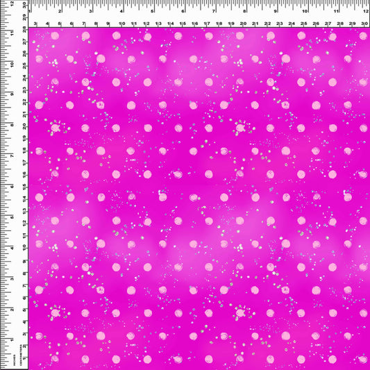 Endless Essentials: Kammieland Most Requested - Watercolor Dots Hot Pink