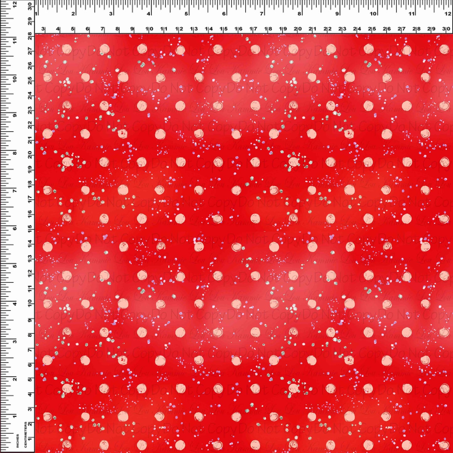 Endless Essentials: Kammieland Most Requested - Watercolor Dots Red