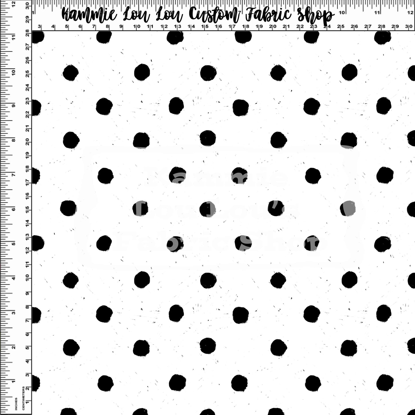 Endless Essentials: Monochrome Madness - WB Medium Dots