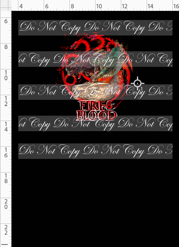 Fire and Blood-Panel-3 dragons fire and blood-black-child