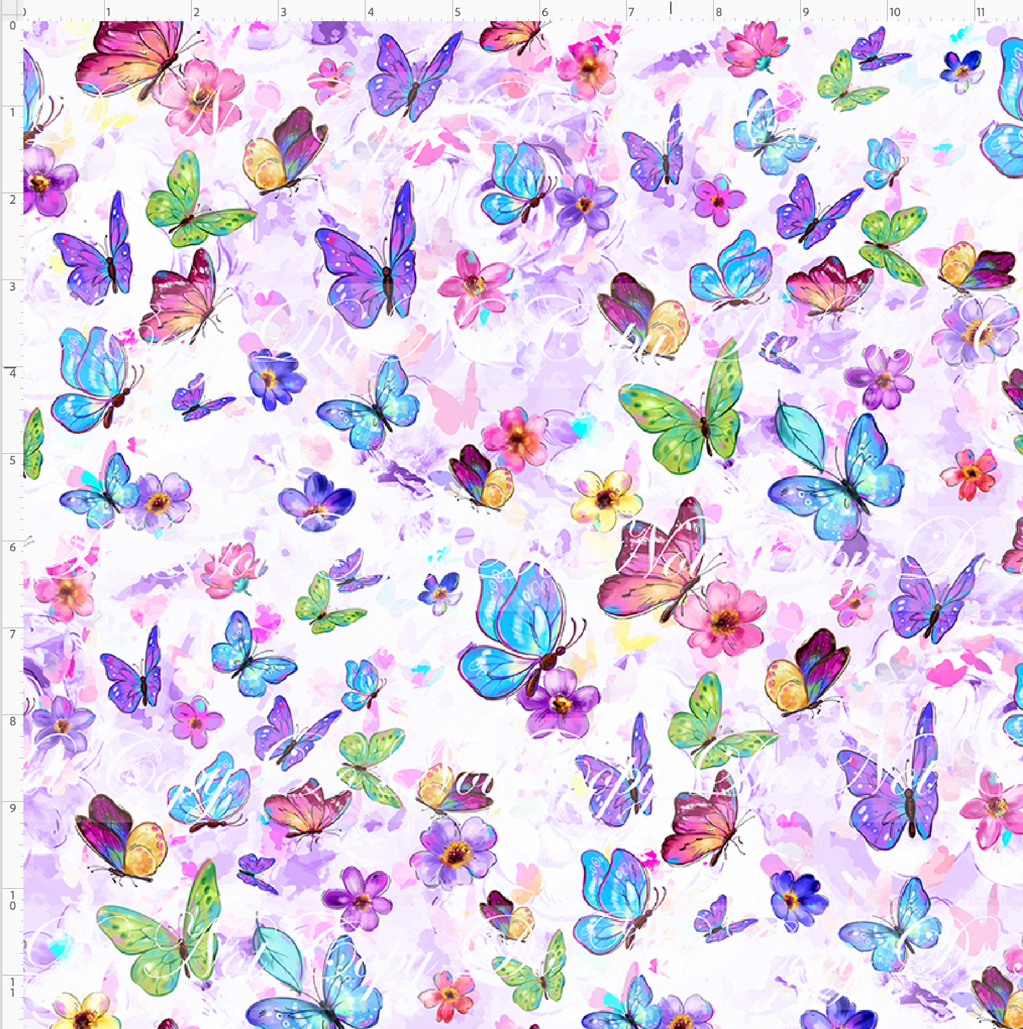 Flower Festival-Butterflies-regular scale