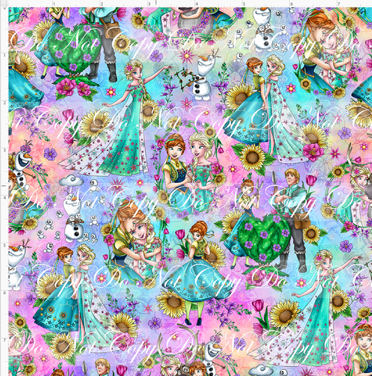 Forever Frozen - main - colorful flowers - SMALL SCALE