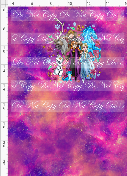 Forever Frozen - panel - autumn colors - group and kids - CHILD