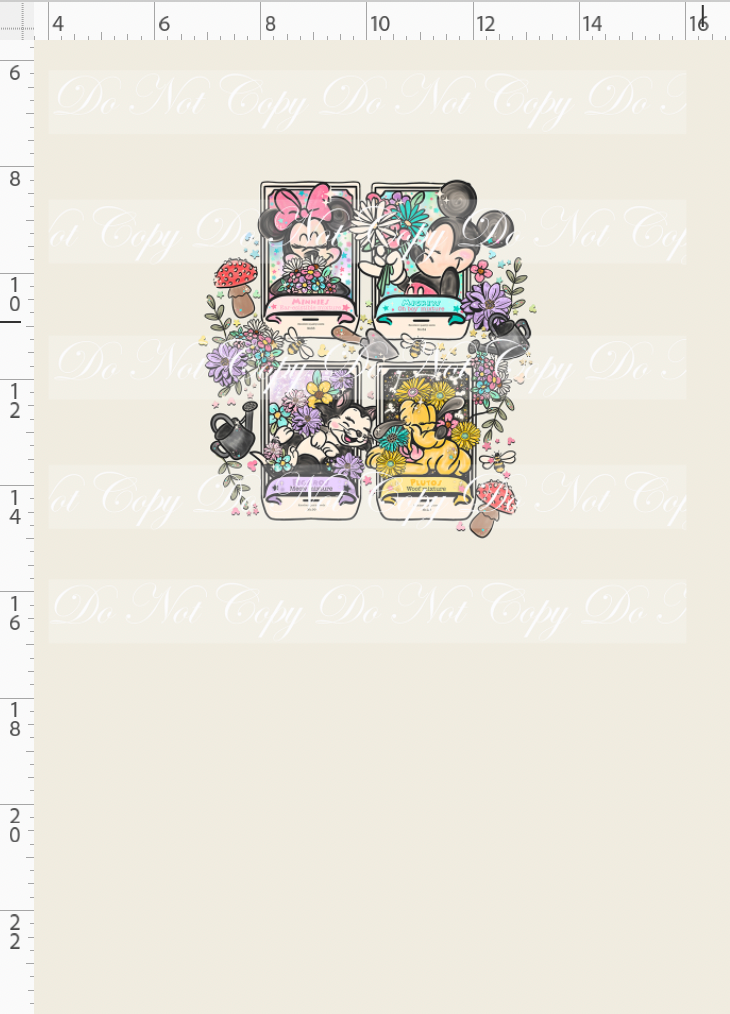 Garden Seed Packet-Mouse and Friends-panel-off white-child