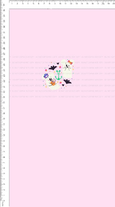 Halloween Cruise - Panel - Pink - Child