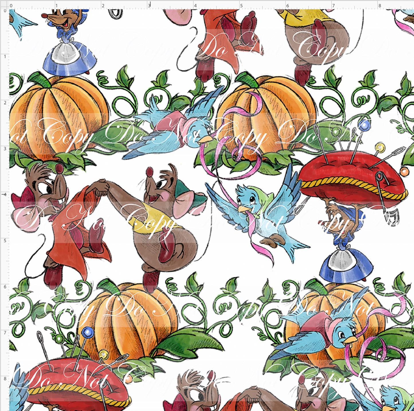 Happily Ever After - Mouse Dance - White