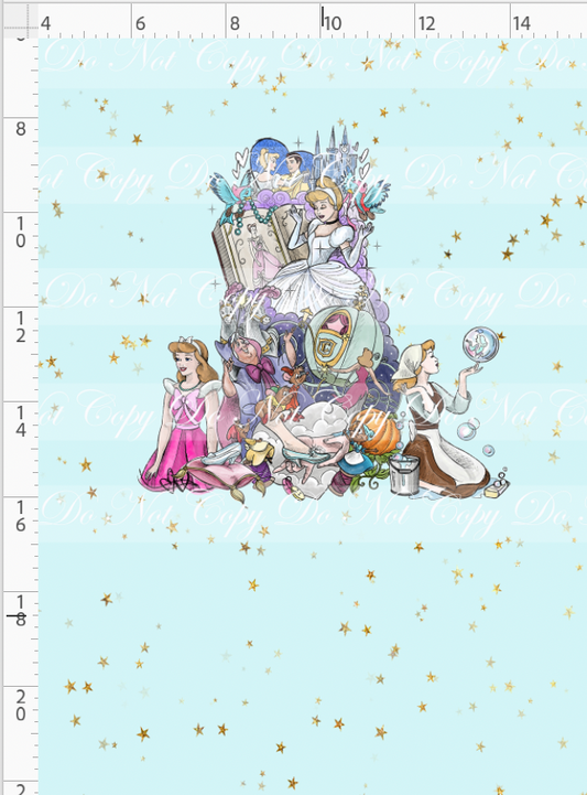 Happily Ever After  - Panel #2 - Light Blue - CHILD