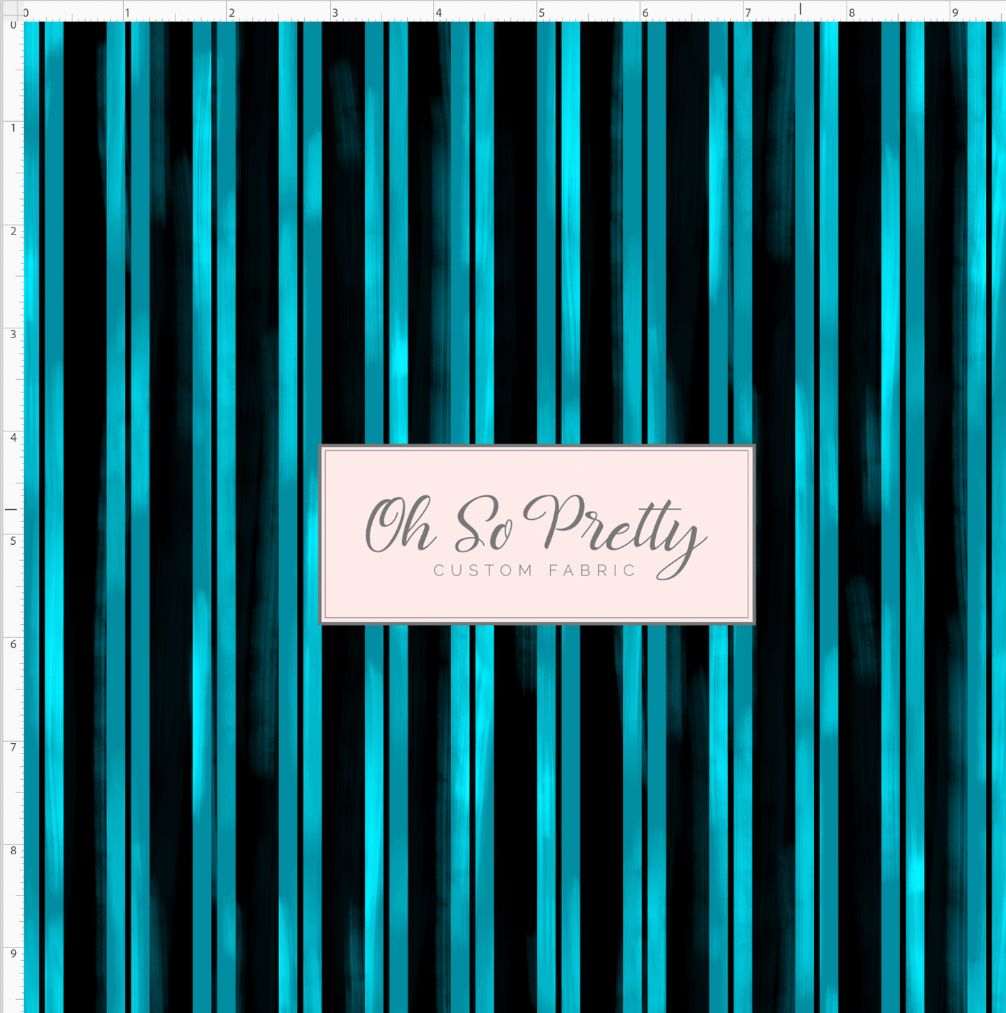 Haunted Jack-Haunted Stripes-Teal