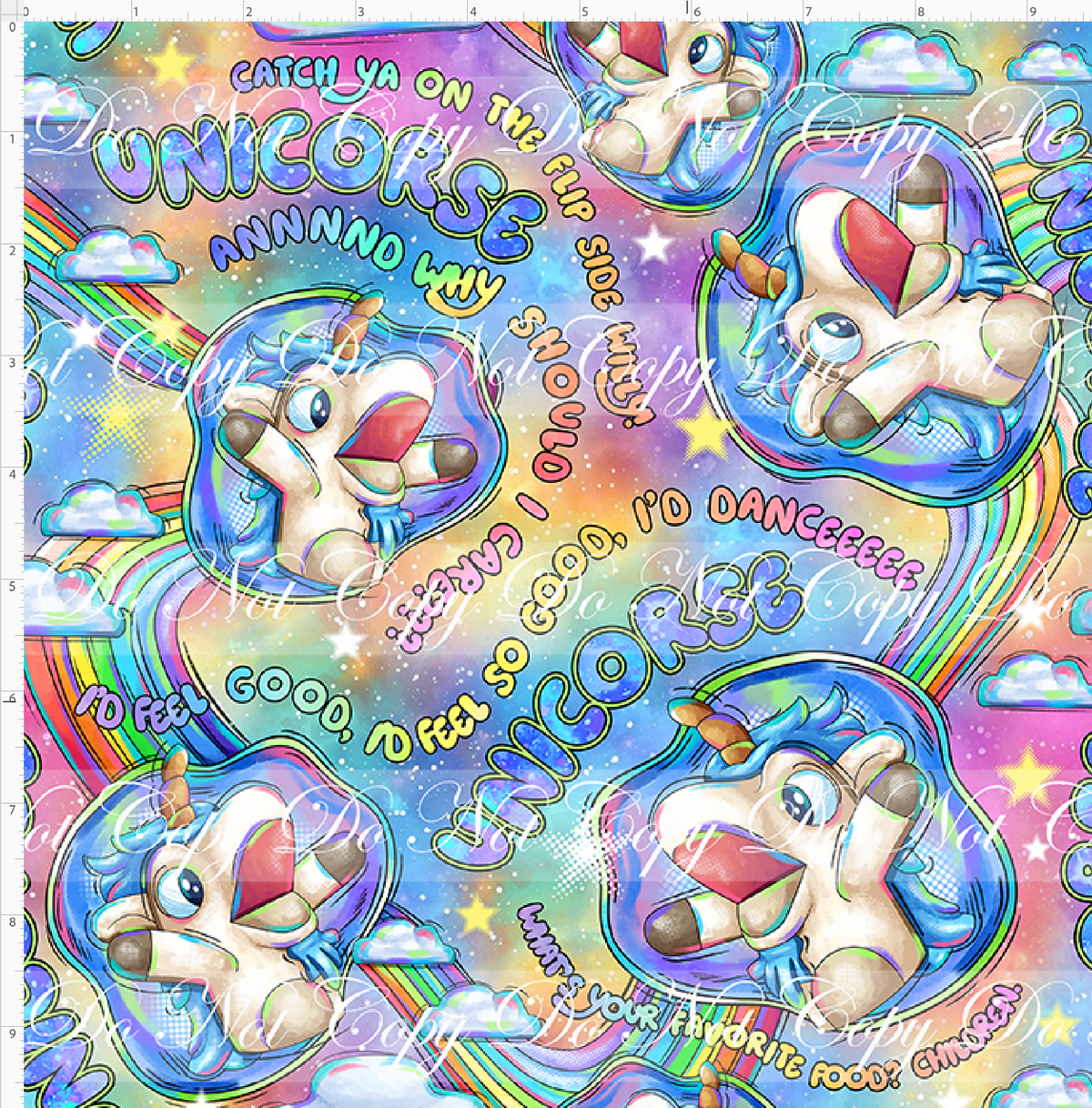 Heeler Hideaway - Unicorse - Rainbow - regular scale