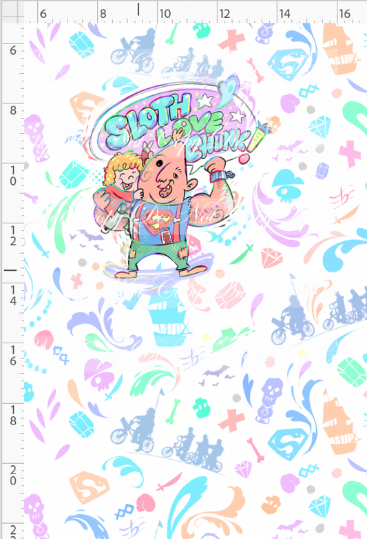 Hey you guys - panel - white - sloth love chunk - CHILD